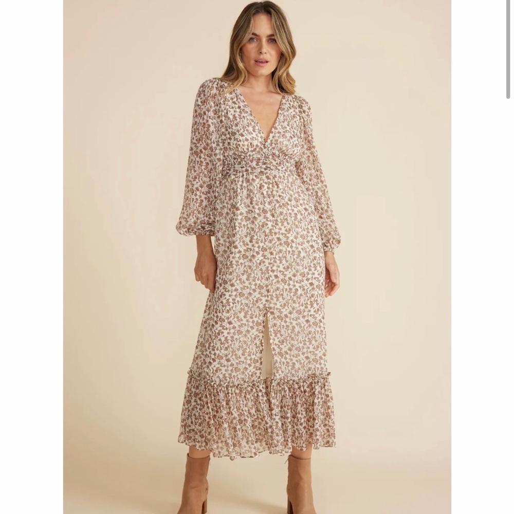 NWT MINKPINK Amalia Maxi Dress LARGE